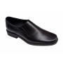 Pantofi barbati, eleganti, piele naturala, Negru, GKR05N